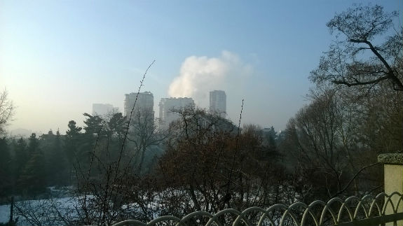 Центр Києва оминув густий серпанок - фото 2