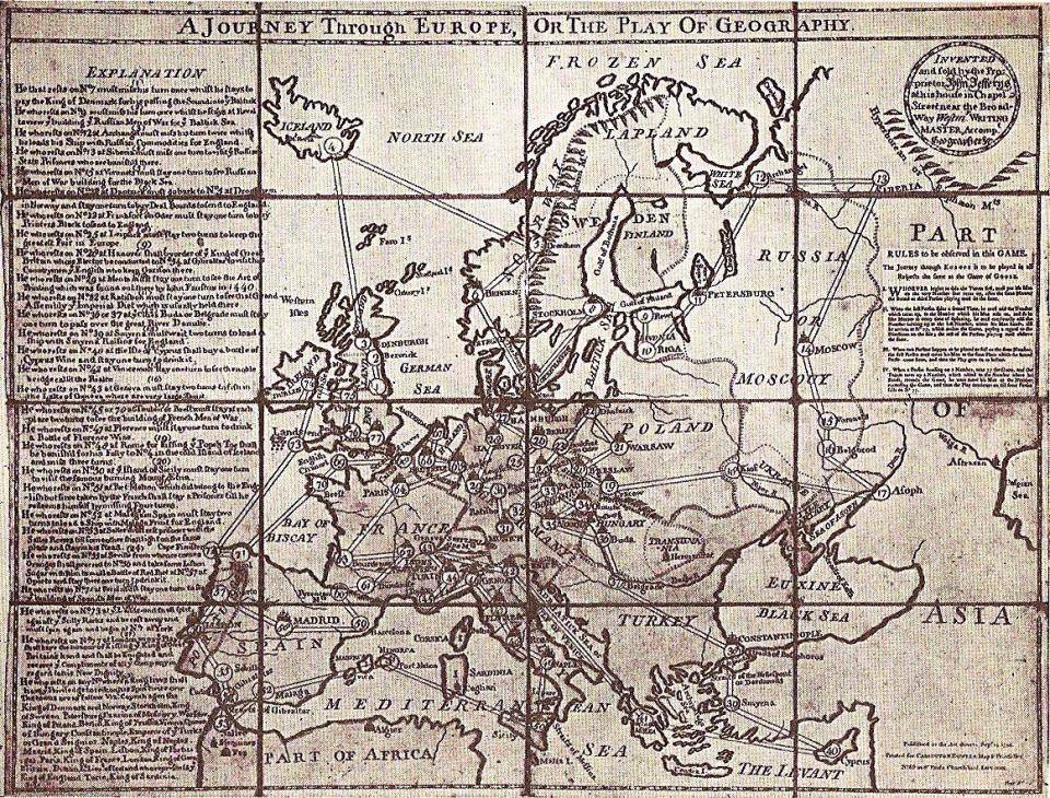 Як виглядала Україна у настільній грі, що вийшла 250 років тому (КАРТА) - фото 1