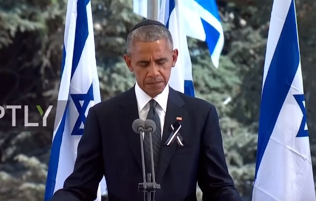 Барак Обама виступив на похоронах Переса у кіпі - фото 1