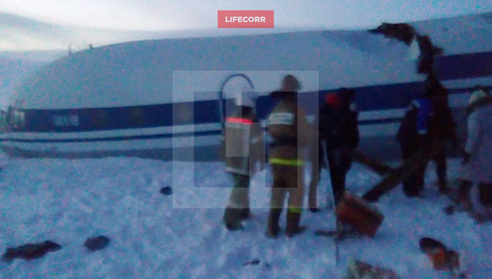 У мережі з'явились фото літака з військовими, який впав на Росії - фото 1