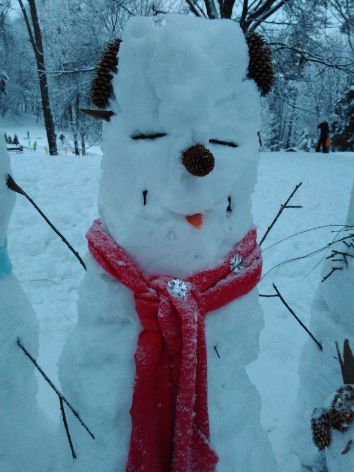 У Львові з’явилося сімейство сніговиків (ФОТО) - фото 2