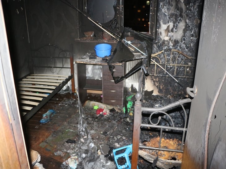 В Одесі в пожежі загинула мати та її четверо дітей (ФОТО) - фото 1