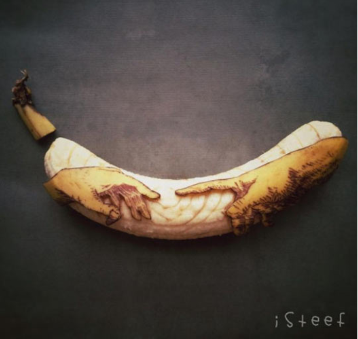 Як звичайний банан в умілих руках перетворюється на мистецтво - фото 8