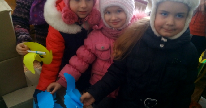 Маленькі козятинці зібрали подарунки українським захисникам  - фото 1