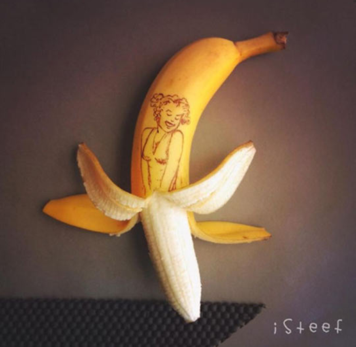 Як звичайний банан в умілих руках перетворюється на мистецтво - фото 2