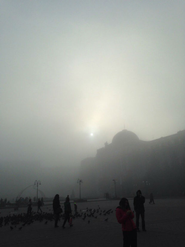 Харків вкрив надзвичайно густий туман - фото 1