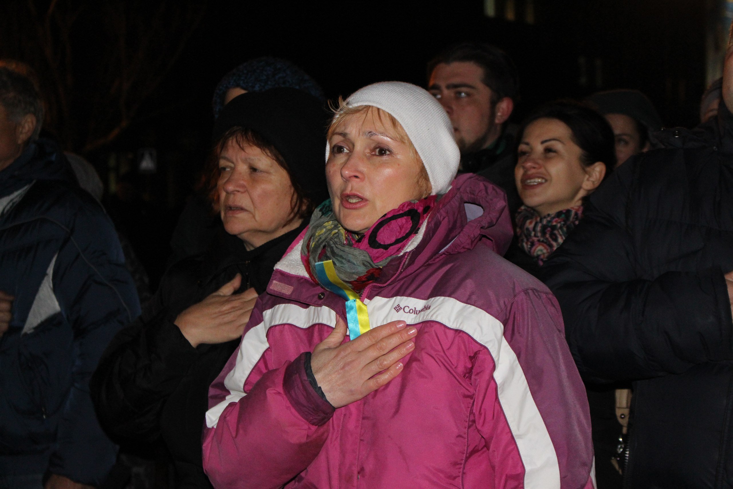 У Миколаєві на третю річницю Майдану влаштували мітинг