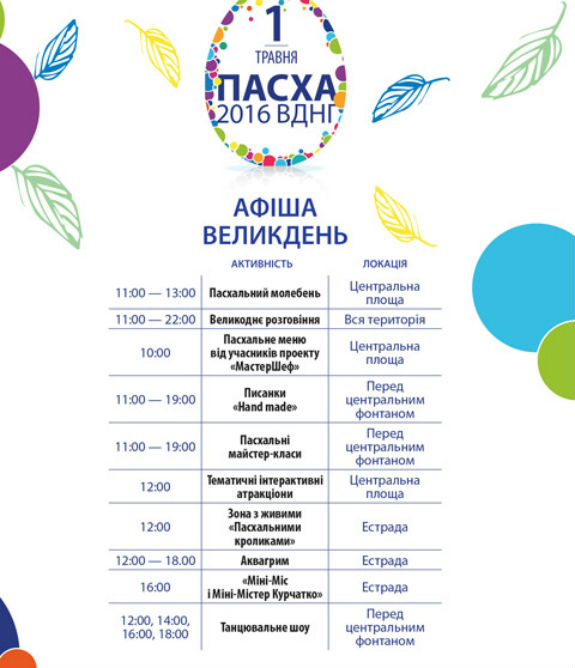 Травневі гуляння на ВДНГ у Києві: 10 зон відпочинку, сад бажань та майстер-класи   - фото 2