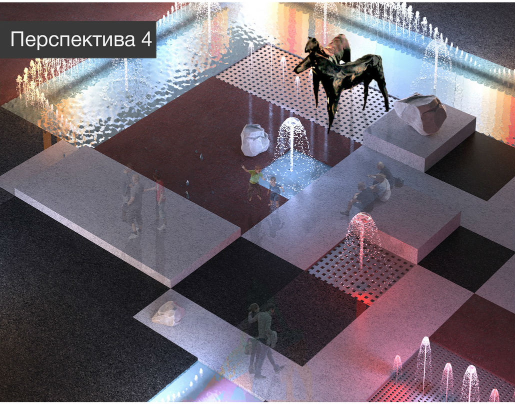 У Краматорську на площі Миру побудують купу фонтанів та величезний куб (ФОТО) - фото 4