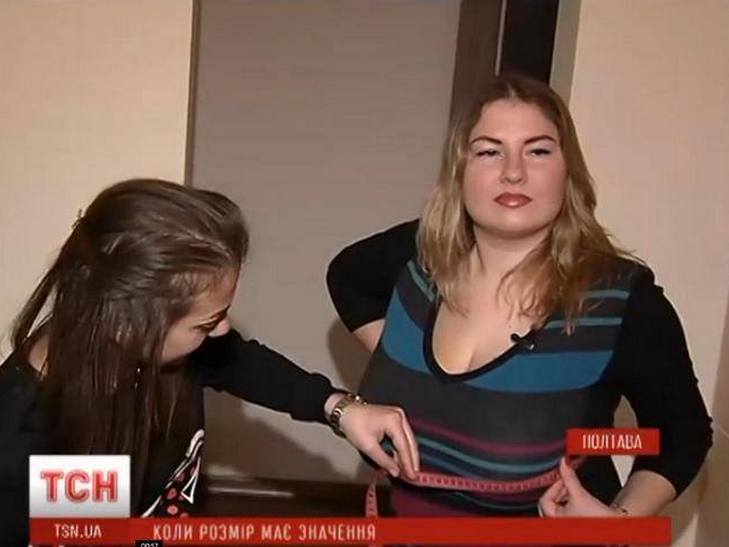 Рекорд України: у Полтаві живе дівчина з найбільшим бюстом - фото 1