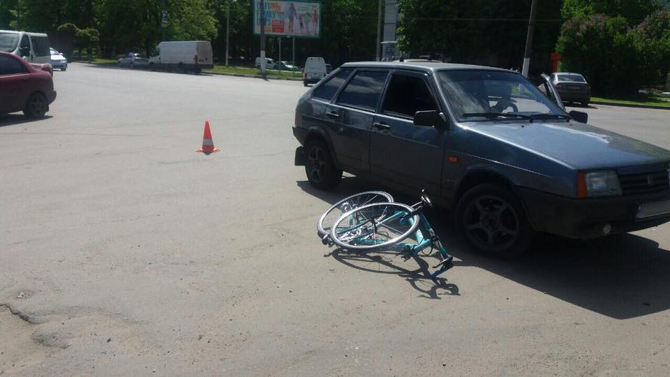 На Салтівці велосипедист потрапив під колеса авто   - фото 1