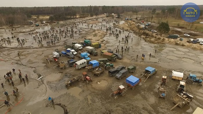 З'явилося відео бурштинового апокаліпсису на Рівненщині і Волині - фото 3