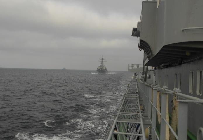 ВМС України потренувалися з кораблями НАТО - фото 1