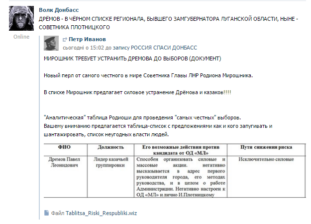 Аналітики "Новоросії" побачили у вбивстві Дрьомова руку "похресника" Єфремова - фото 3