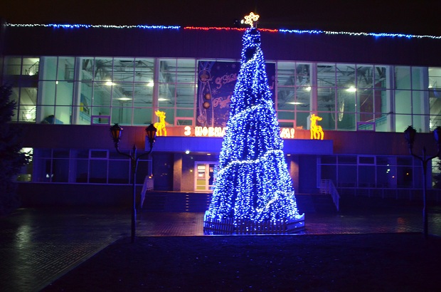 Цьогоріч у Запоріжжі побільшало публічних новорічних ялинок - фото 11