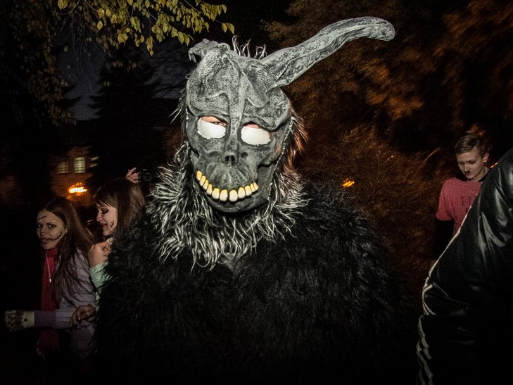 Кого налякали суботнього вечора на Хелловін у Полтаві - фото 6