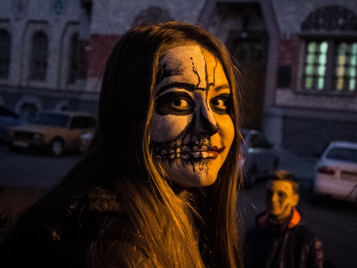 Кого налякали суботнього вечора на Хелловін у Полтаві - фото 2
