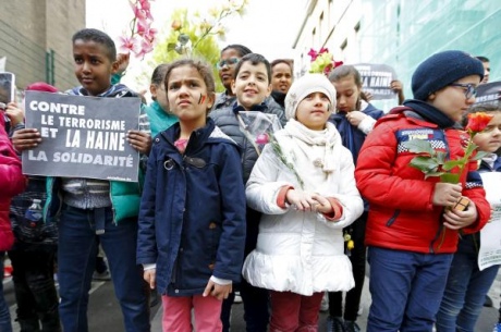 У Брюсселі проходить масовий "марш проти терору" - фото 2