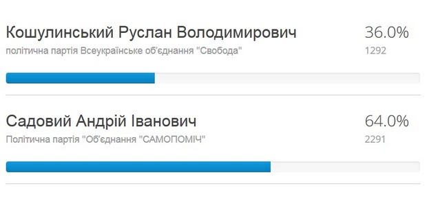 З'явилися перші офіційні результати виборів мера Львова - фото 1
