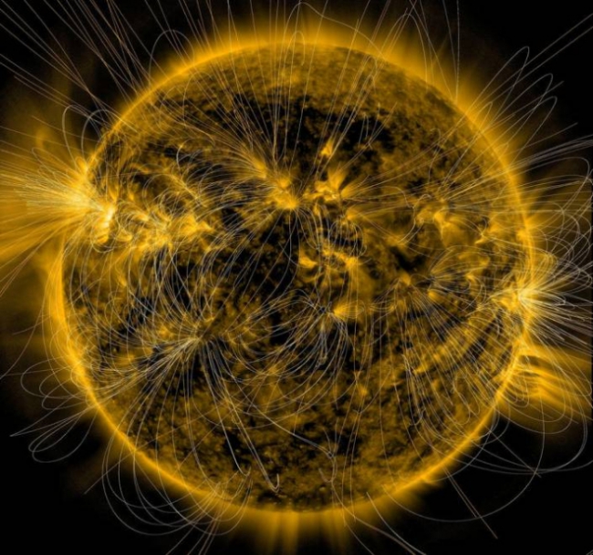 У NASA показали як виглядає магнітне поле Сонця (ФОТО) - фото 1