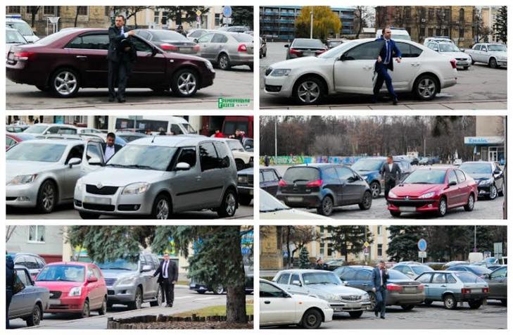 На яких автівках депутати Кременчуцької міськради приїхали на сесію - фото 1