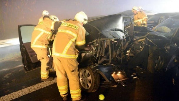 В Німеччині зіткнулося 24 авто: майже 70 постраждалих і один загиблий - фото 3