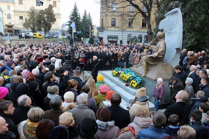 У Львові відкрили пам'ятник творцю українського гімну - фото 2