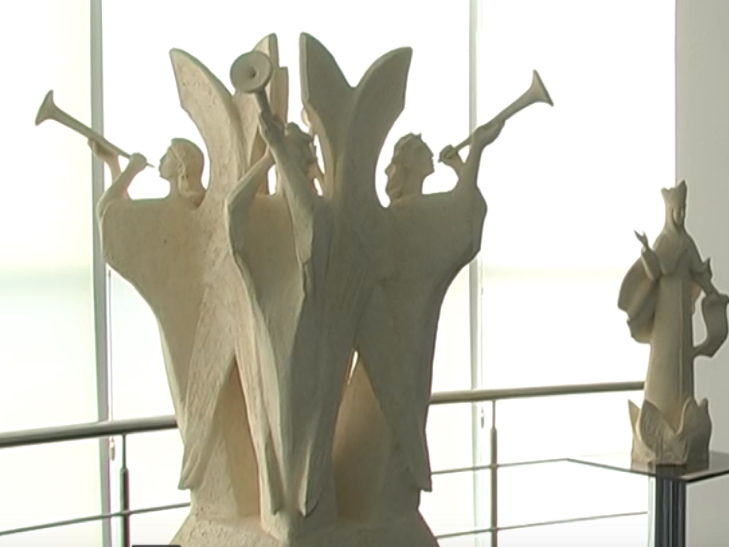 Скульптури Миколи Леонова поселилися в хмельницьких реріхівців - фото 2