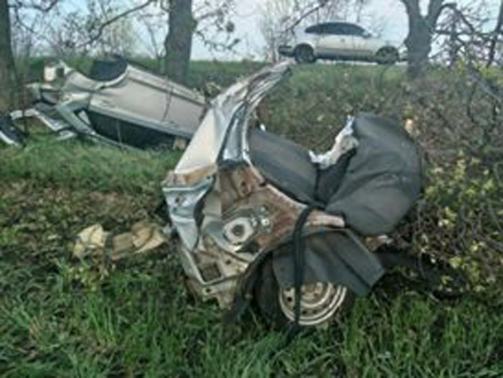 На Миколаївщині перевернувся Daewoo: пасажир загинув на місці ДТП 