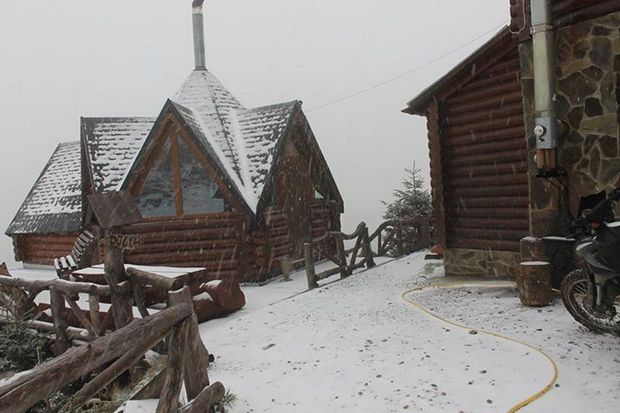 На Львівщині випав мокрий сніг - фото 1