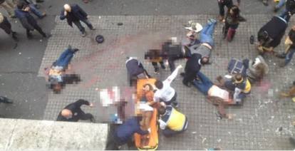 У центрі Стамбула підірвався смертник: є загиблі й поранені (ВІДЕО) - фото 1