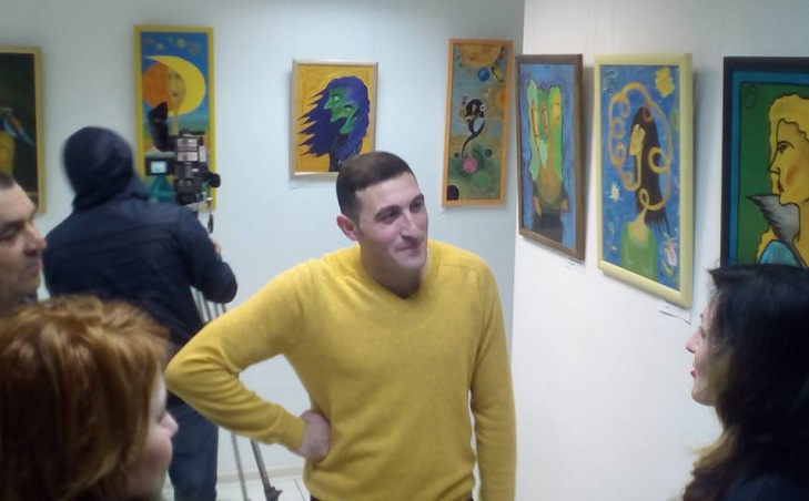 В запорізькій картинній галереї "ART’L" відкрилась перша персональна виставка вірменського митця Юрія Саакяна - фото 1