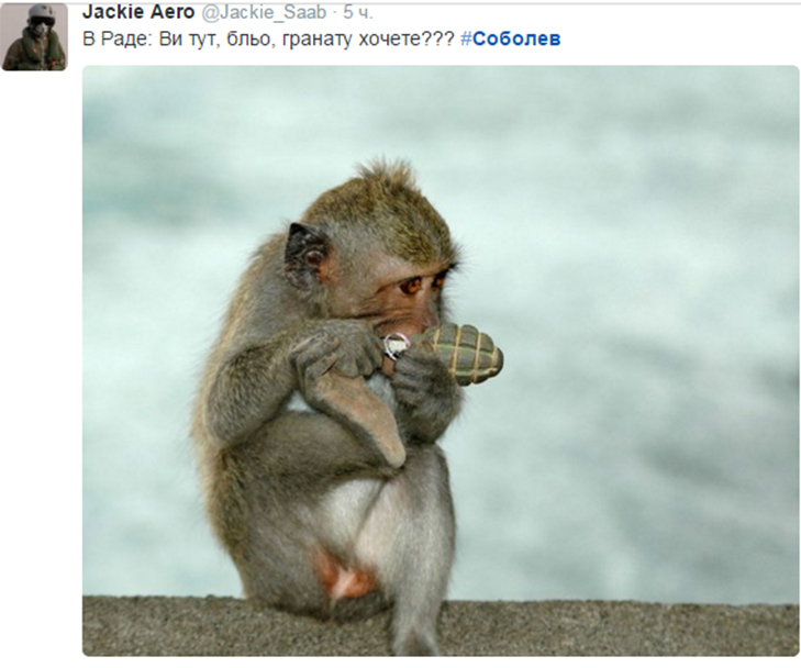 Як в мережі сміються з Соболєва та його гранати - фото 1
