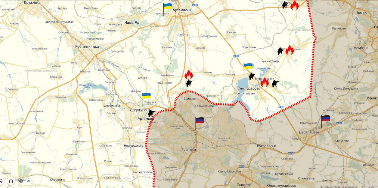 Чим викликане затишшя на Світлодарській дузі (КАРТА) - фото 3