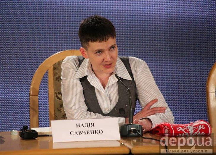 Прес-конференція Надії Савченко (ФОТОРЕПОРТАЖ) - фото 12