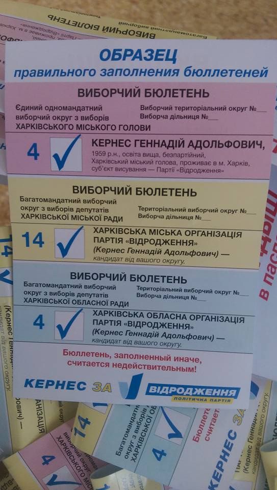 Харків`ян вчать "правилам голосування" за Кернеса - фото 2