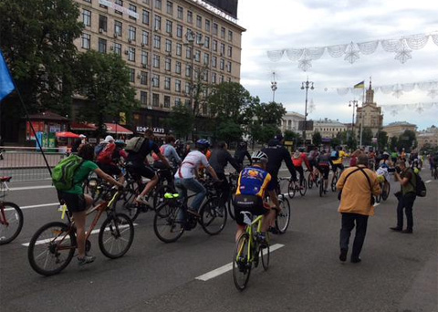 У столиці стартував масовий пробіг велосипедистів (ФОТО) - фото 1