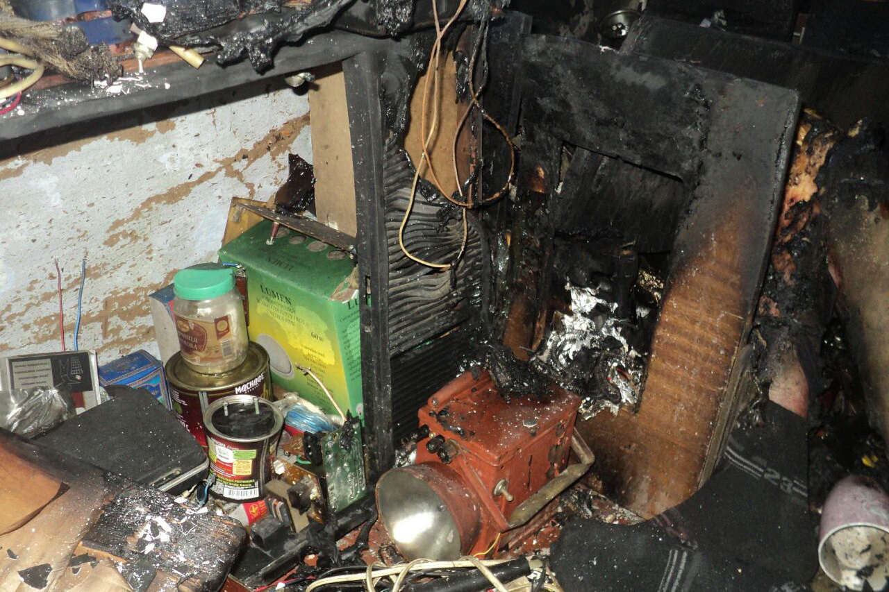 На Харківщині в палаючому будинку знайшли обгоріле тіло  - фото 1