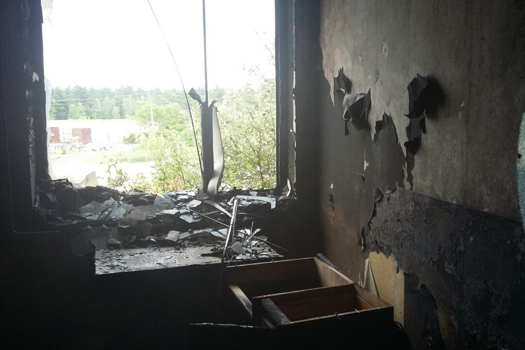 На Харківщині підпалили офіс будівельної компанії - фото 1