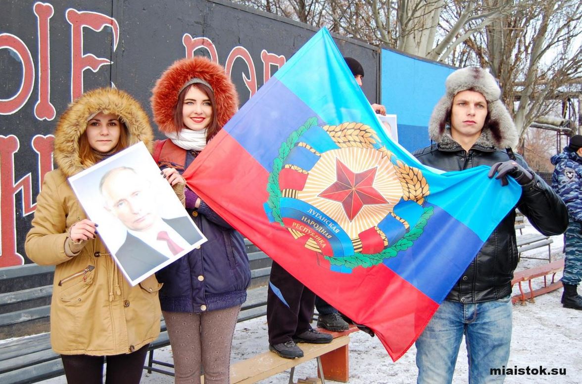 Як в окупованому Луганську прославляли Кадирова - фото 2