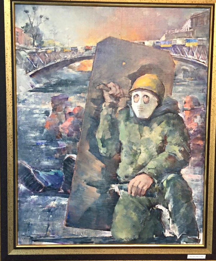 Одеський художник відобразив Майдан та АТО на своїх картинах - фото 2
