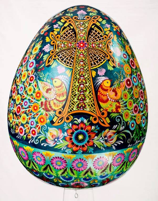 Великоднє яйце з видами Донецька отримало третє місце на Фестивалі писанок (ФОТО) - фото 1