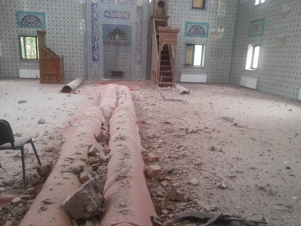 У Соборну мечеть у Донецьку знову влучив снаряд (ФОТО) - фото 1