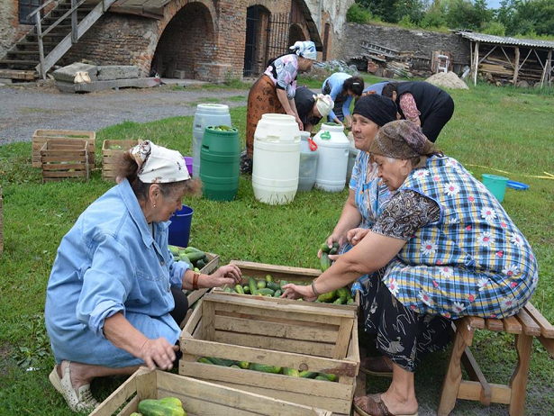 Волонтери використовують сезон і квасять огірки для бійців - фото 2