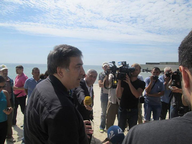 Саакашвілі завдав "удару" міністру екології часів Януковича, звільнивши "його" пляж - фото 2