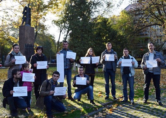 В Ужгороді провели акцію на підтримку політв’язнів  - фото 2