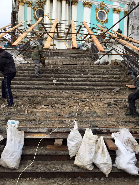У Києві відреставрувати три фасади Андріївської церкви  - фото 3