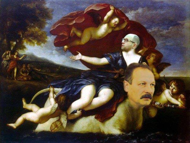 Що шукав Барна між ногами у Яценюка (ФОТОЖАБИ) - фото 2 Що шукав Барна між ногами у Яценюка (ФОТОЖАБИ) - фото 2