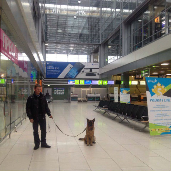 Аеропорт "Київ" "заміновано": Пасажирів евакуювали (ОНОВЛЕНО) - фото 1
