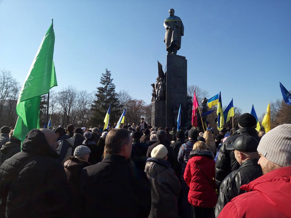 У Харкові роковини Майдану проходять за безпрецедентних заходів безпеки - фото 2